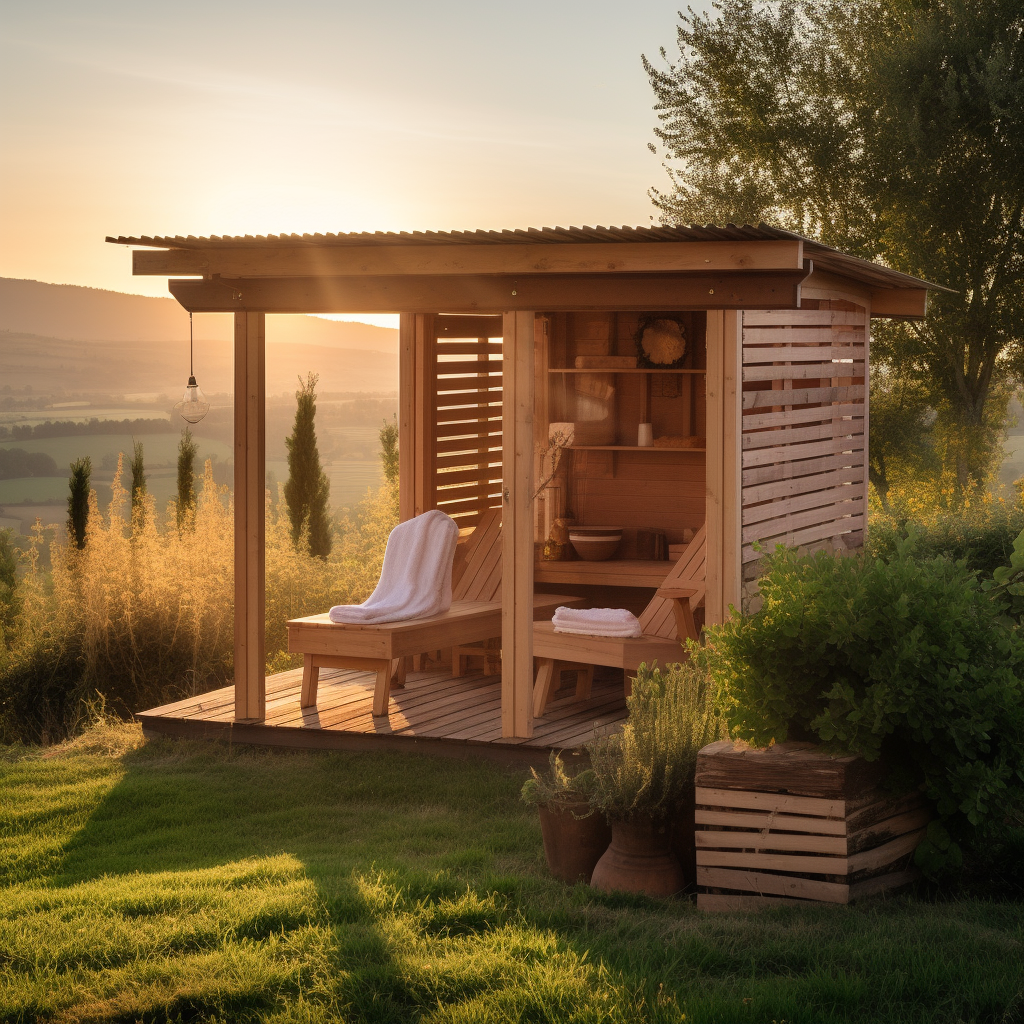 Winter Escape: Transforming Your Backyard into a Sauna Haven for the Chilly Season!