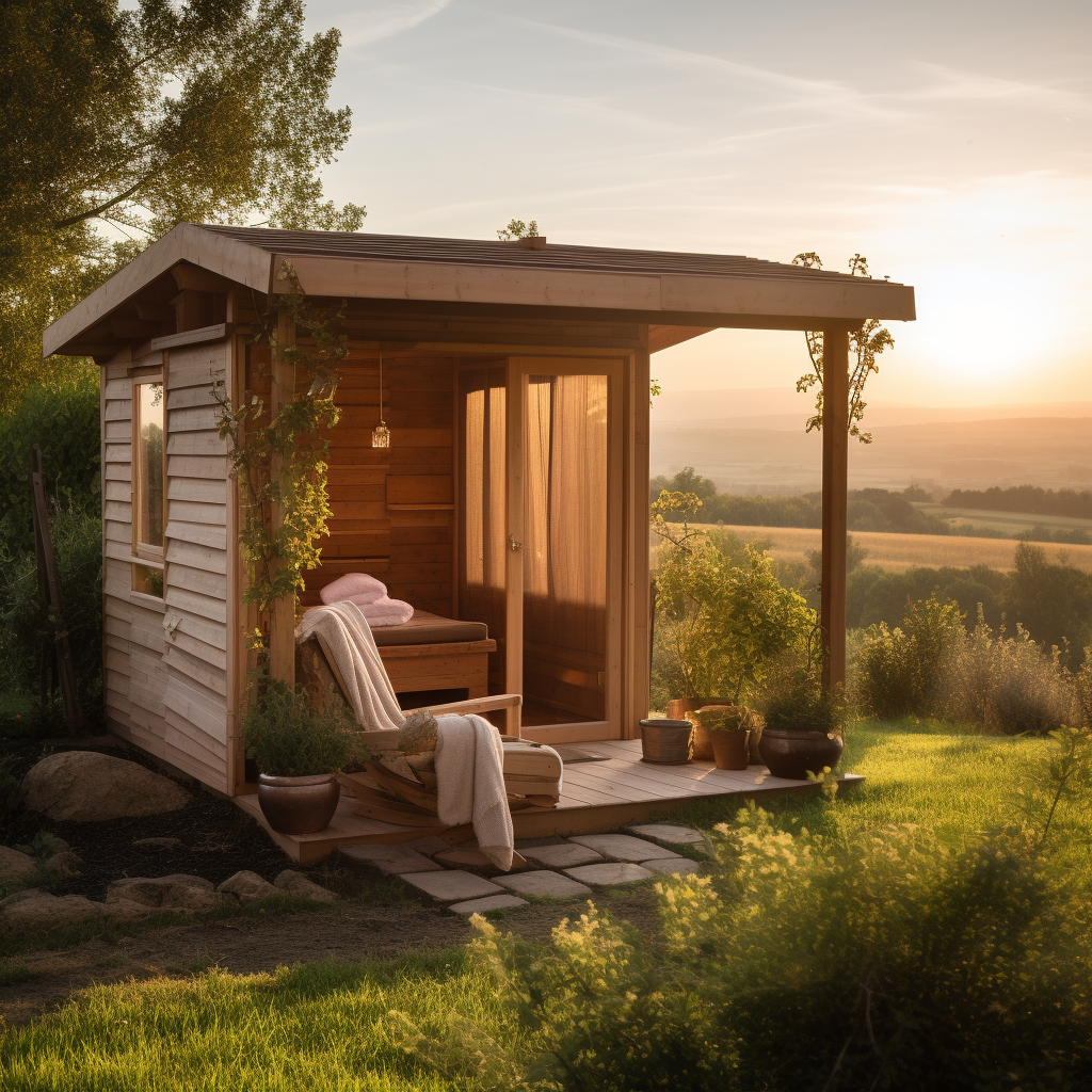 How Comfortable Is A Traditional Outdoor Sauna?