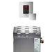 MS (iTempo) 7.5 kW (7500 W) Steam Shower Generator Package with iTempo Control in Square Polished Chrome