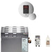 MS (iTempoPlus) 7.5 kW (7500 W) Steam Shower Generator Package with iTempoPlus Control in Round Polished Chrome