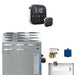 Super (AirButler) 15 kW (15000 W) Steam Shower Generator Package with AirTempo Control in Black Polished Chrome