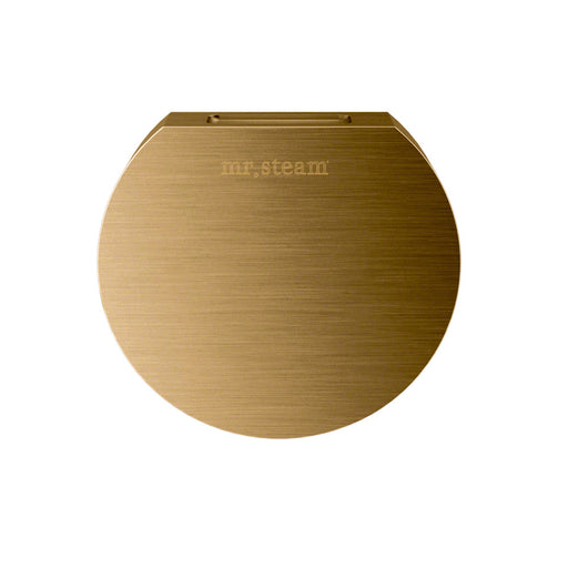 Aroma Designer 3 in. W. Steamhead with AromaTherapy Reservoir in Round Brushed Bronze