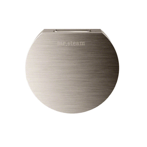 Aroma Designer 3 in. W. Steamhead with AromaTherapy Reservoir in Round Brushed Nickel