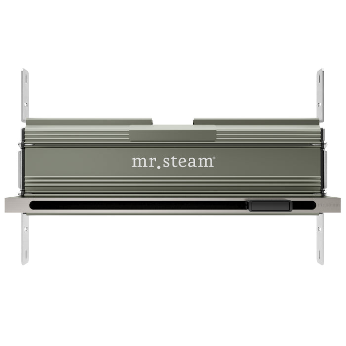 Linear 16 in. W. Steamhead with AromaTherapy Reservoir in Brushed Nickel