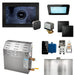 Super (XDream) 12 kW (12000 W) Steam Shower Generator Package with iSteamX Control in Black Brushed Nickel