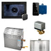 Super (XButler) 10 kW (10000 W) Steam Shower Generator Package with iSteamX Control in Black Polished Nickel