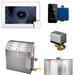 Super (XButler) 12 kW (12000 W) Steam Shower Generator Package with iSteamX Control in White Brushed Bronze