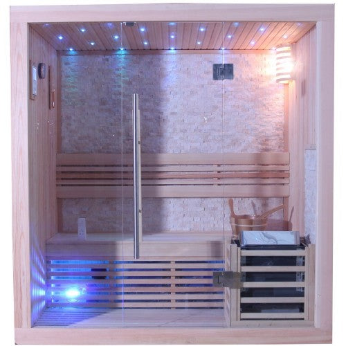 SunRay Westlake 300LX 3 Person Indoor Traditional Sauna