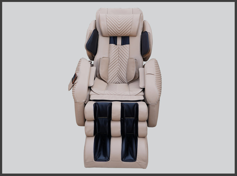 Luraco iRobotics 9 Max Plus Billionaire Edition Massage Chair - Cream