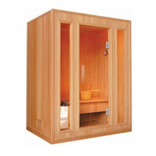SunRay HL300SN Southport 3 Person Indoor Traditional Hemlock Sauna