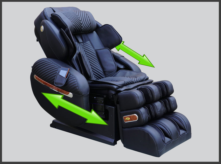 Luraco iRobotics 9 Max Plus Special Edition Massage Chair - Black