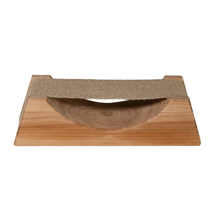 Prosaunas Wood Sauna Ergo-Headrest with Cloth Neck Support