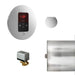 Basic Butler Steam Shower Control Package with iTempo Control and Aroma Designer SteamHead in Round Polished Chrome