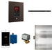 Butler Linear Steam Shower Control Package with iTempoPlus Control and Linear SteamHead in Square Oil Rubbed Bronze