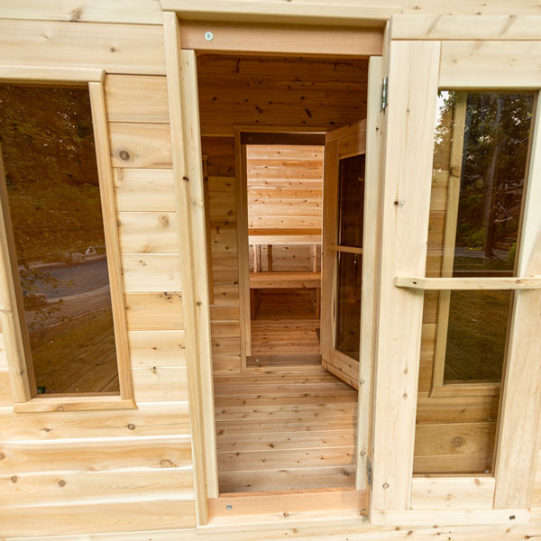 CT Georgian Cabin Sauna with Changeroom