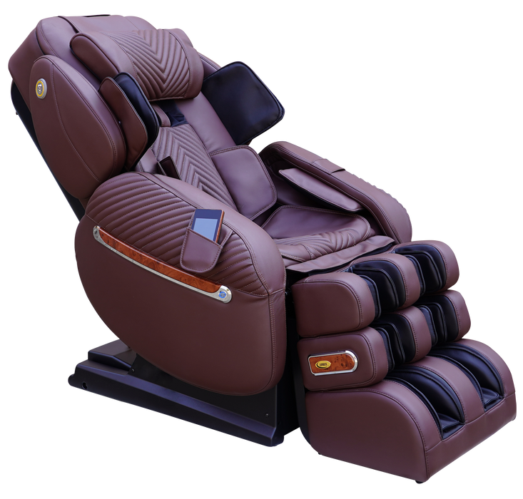 Luraco iRobotics 9 Max Plus Massage Chair - Chocolate Brown