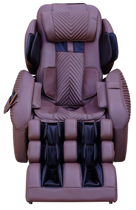 Luraco iRobotics 9 Max Plus Massage Chair - Chocolate Brown