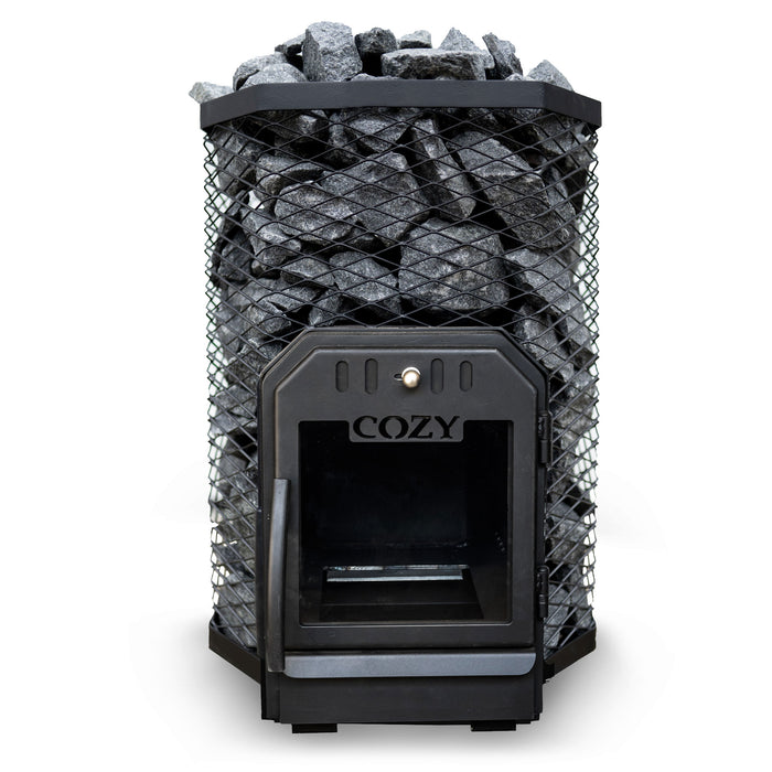 Cozy Heat Wood Burning Sauna Stove - Up to 18kW