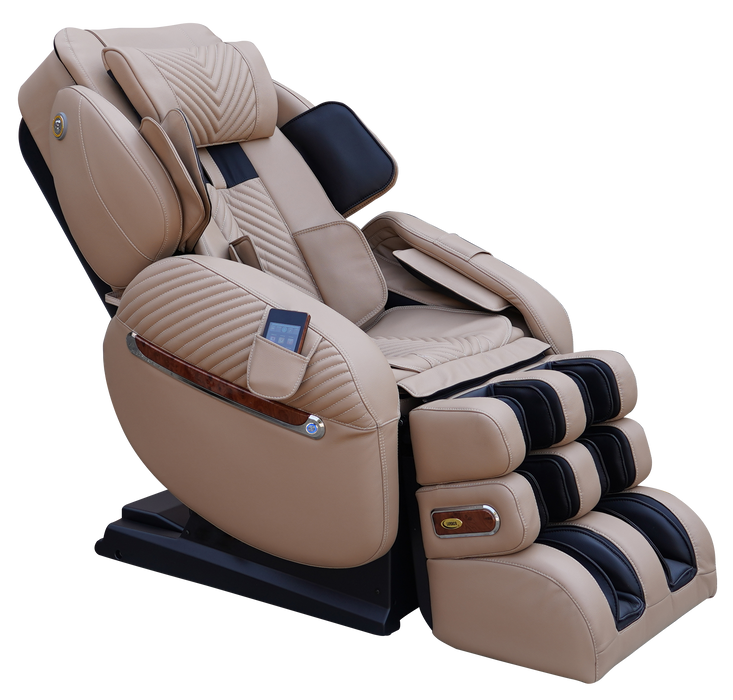 Luraco iRobotics 9 Max Plus Massage Chair - Cream