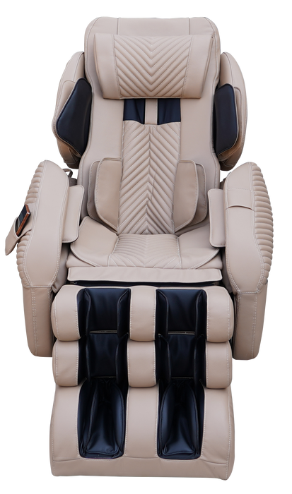 Luraco iRobotics 9 Max Plus Massage Chair - Cream