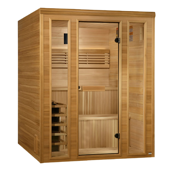 Golden Designs Pacific Premium Clear Cedar 2025 "Engelberg Edition" 4 - 6 Person Traditional Steam Sauna