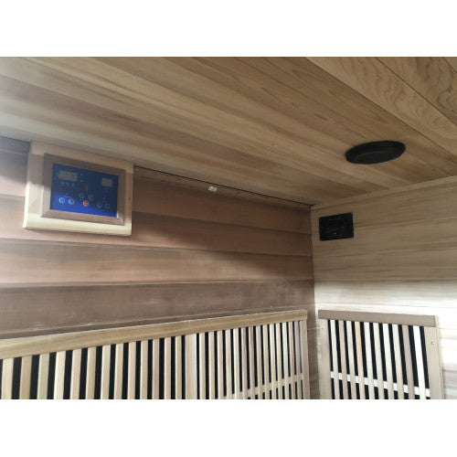 SunRay HL400KS Roslyn 4 Person Indoor Infrared Cedar Sauna