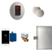 Butler Max Steam Shower Control Package with iTempoPlus Control and Aroma Designer SteamHead in Round Brushed Nickel