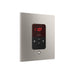 iTempo Steam Shower Control and Aroma Designer SteamHead in Square Brushed Nickel