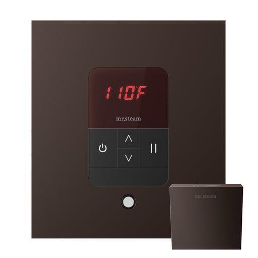 iTempo Steam Shower Control and Aroma Designer SteamHead in Square Oil Rubbed Bronze