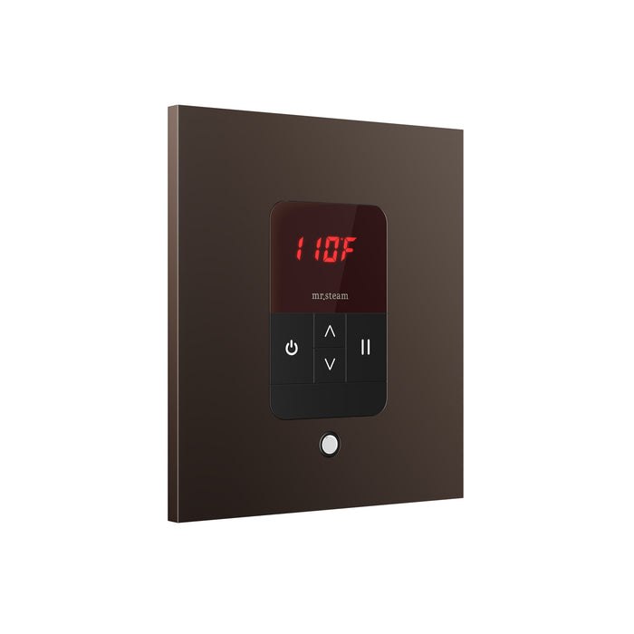 iTempo Steam Shower Control and Aroma Designer SteamHead in Square Oil Rubbed Bronze