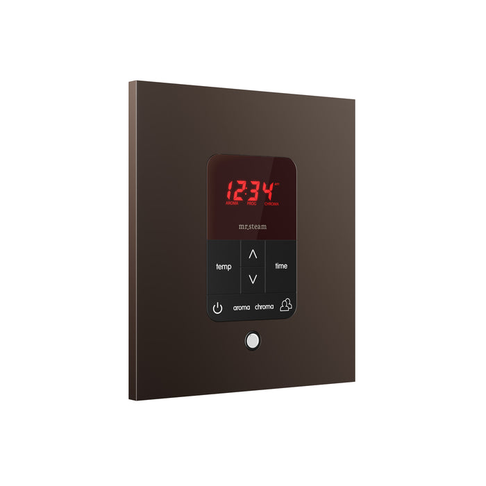 iTempoPlus Steam Shower Control and Aroma Designer SteamHead in Square Oil Rubbed Bronze