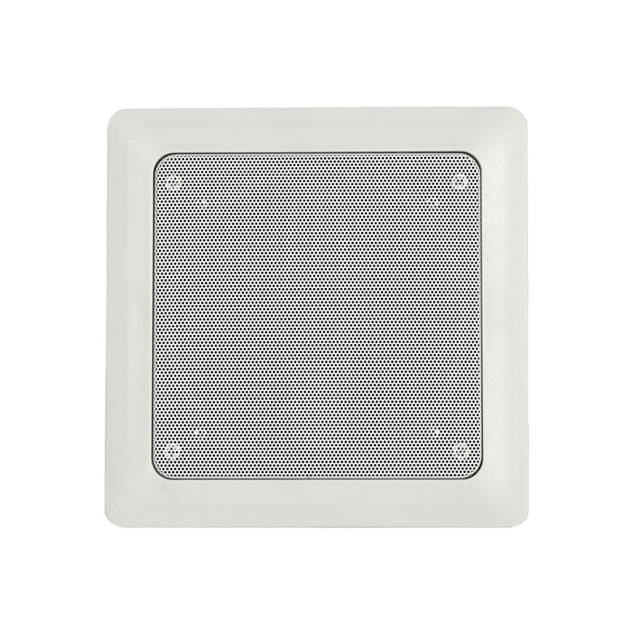 7 in. W. MusicTherapy Speaker in Square White