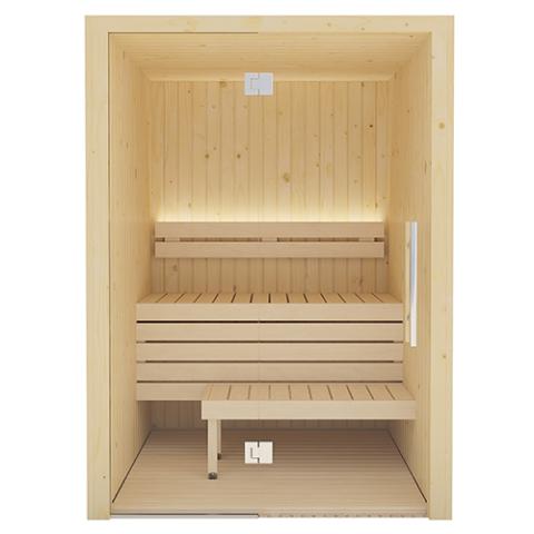 SaunaLife Model X2 XPERIENCE Series Indoor Home Sauna DIY Kit with LED Light System