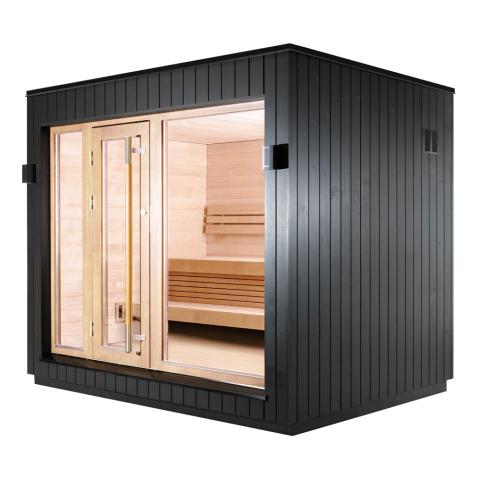 SaunaLife Model G7 Pre-Assembled Outdoor Home Sauna SL-MODELG7-L