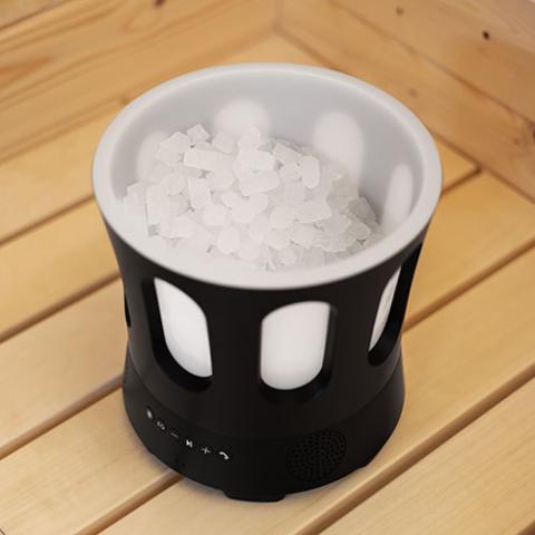 SaunaLife SaunaZone Sauna Bucket with Bluetooth Speaker and Lights