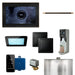 XDream Linear Steam Shower Control Package with iSteamX Control and Linear SteamHead in Black Brushed Bronze