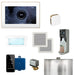 XDream Steam Shower Control Package with iSteamX Control and Aroma Glass SteamHead in White Brushed Bronze