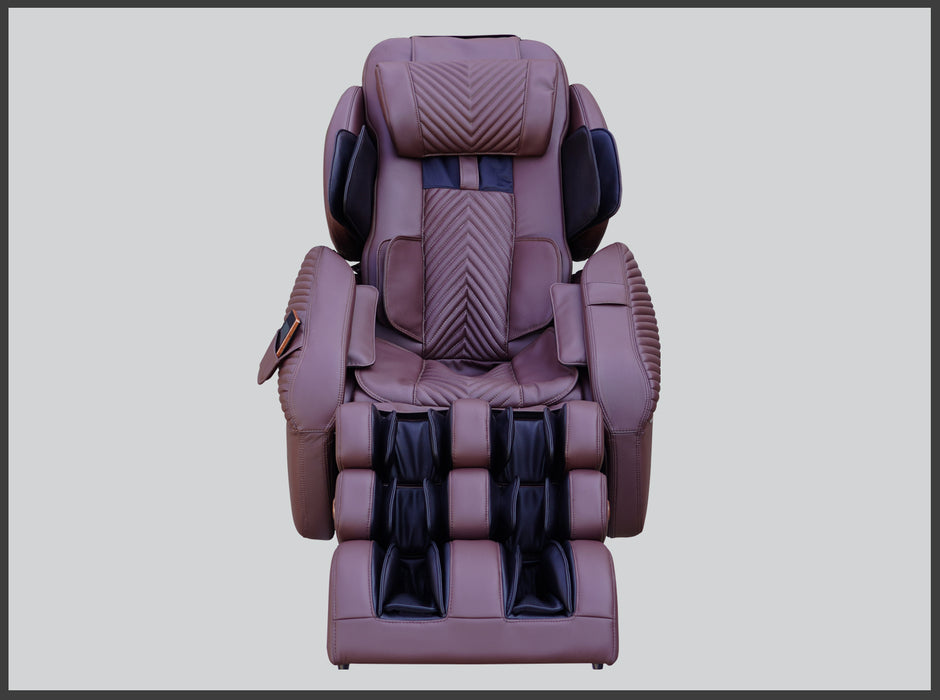 Luraco iRobotics 9 Max Plus Special Edition Massage Chair - Chocolate Brown