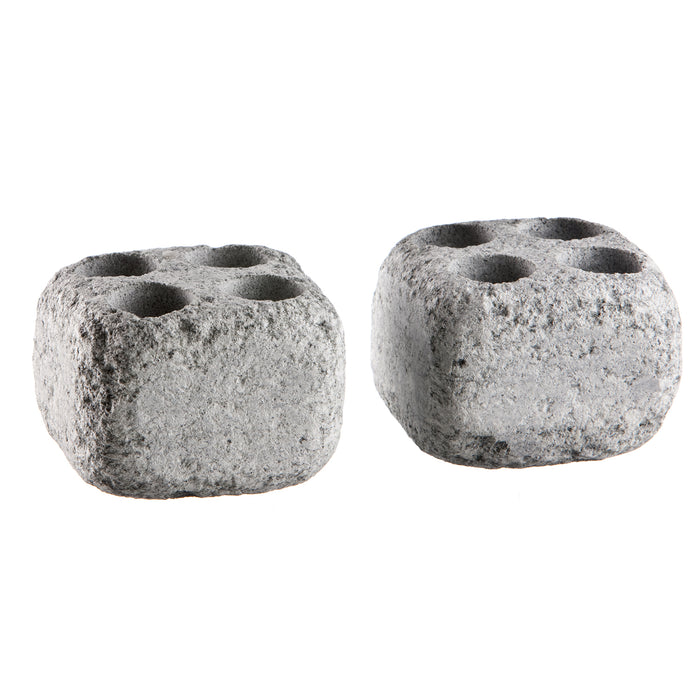 Hukka Höyrykivet Steam Stones for Sauna Heater - 2 pcs