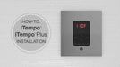 Basic Butler Linear Steam Shower Control Package with iTempo Control and Linear SteamHead in Square Oil Rubbed Bronze