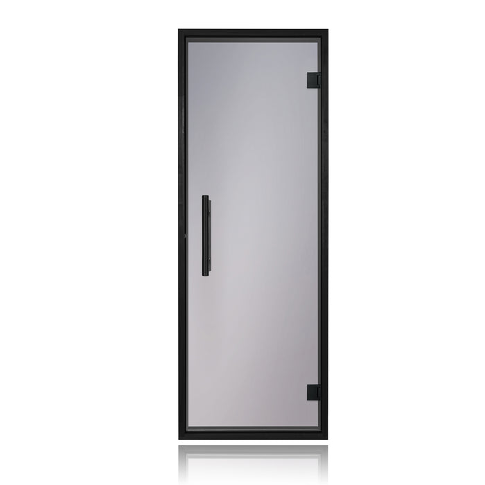 Prosaunas Prehung Tinted Glass Sauna Door - Black Alder Frame (24x73)