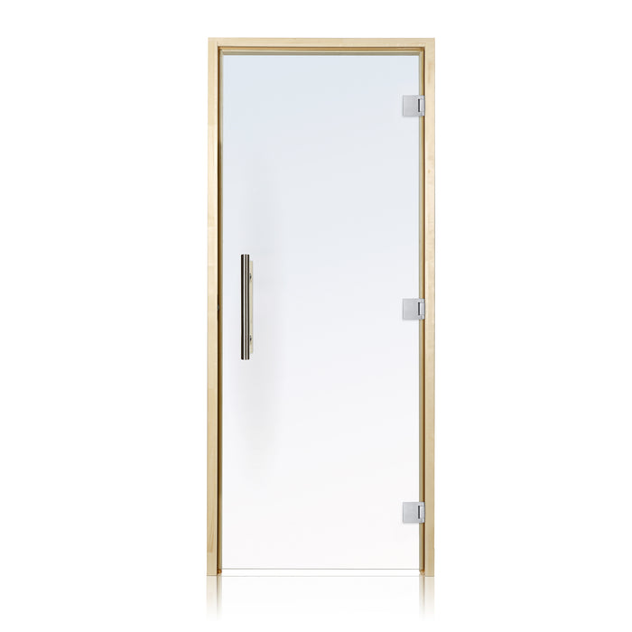 Prosaunas Prehung ADA Clear Glass Sauna Door - Aspen Frame (36x80)