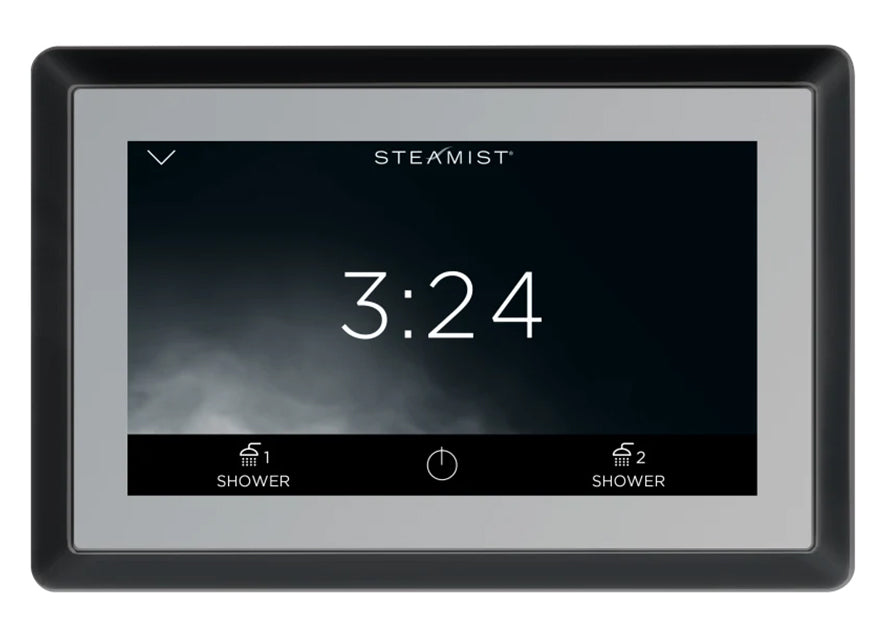 Steamist SH-550 Touchscreen Control for ShowerSense w/ Wi-Fi Matte Black