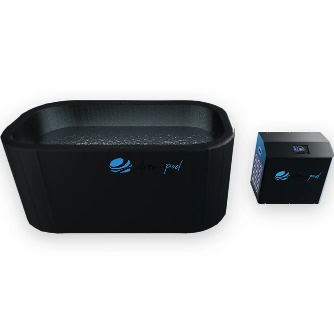 Dreampod Ice Bath FLEX with Chiller - Black Finish