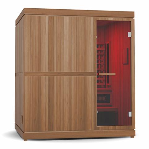 Finnmark FD-5 Trinity XL Infrared and Steam Sauna Combo (Infrared & Traditional Heater) - 4 person