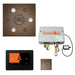 The Total Wellness Package with 7" ThermaTouch and Square Antique Copper