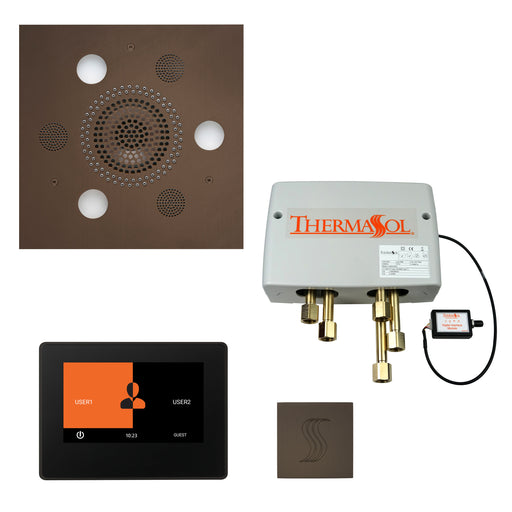 The Total Wellness Package with 7" ThermaTouch and Square Oil Rubbed Bronze