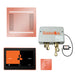 The Total Wellness Hydrovive14 Package with 10" ThermaTouch  Square Copper