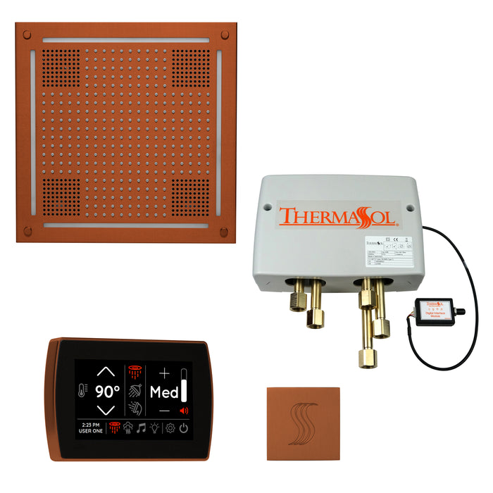 The Total Wellness Package Hydrovive with SignaTouch Square Antique Copper