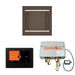 The Wellness Hydrovive14 Shower Package with 7" ThermaTouch Square Oil Rubbed Bronze